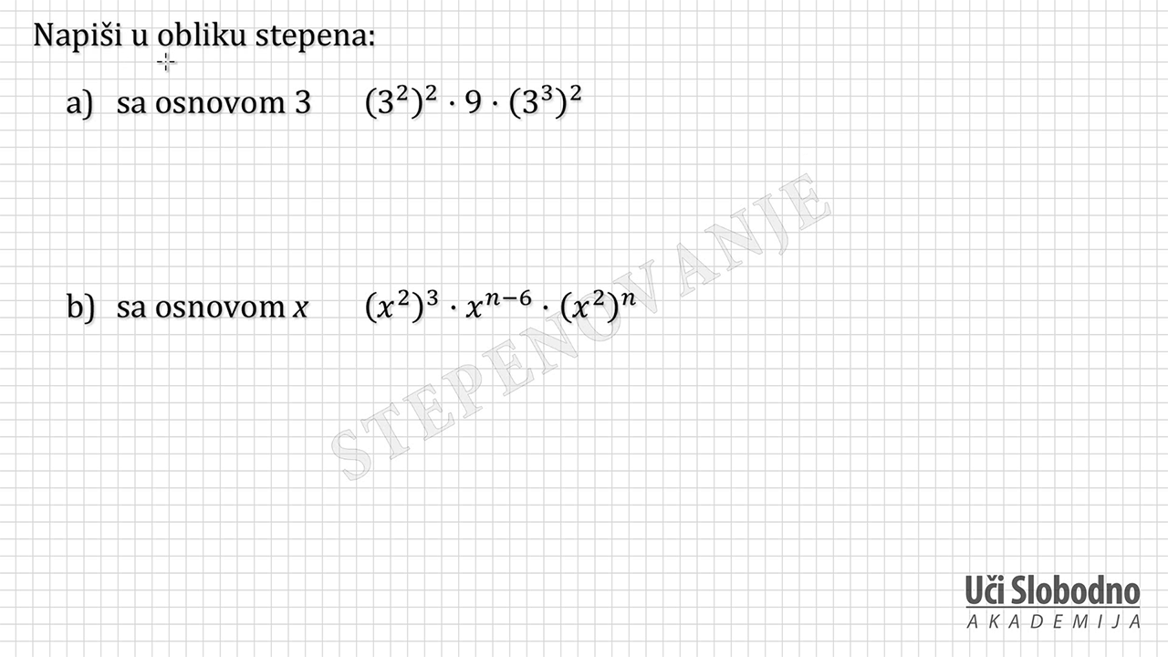 Stepen stepena - Zadatak 3